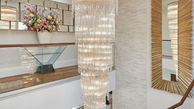 seus lighting staircase chandelier